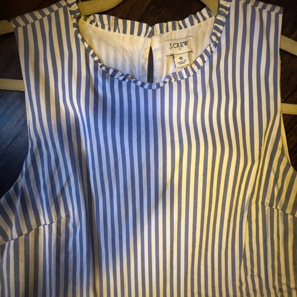 J Crew sleeveless poplin dress - Picture 3 of 3